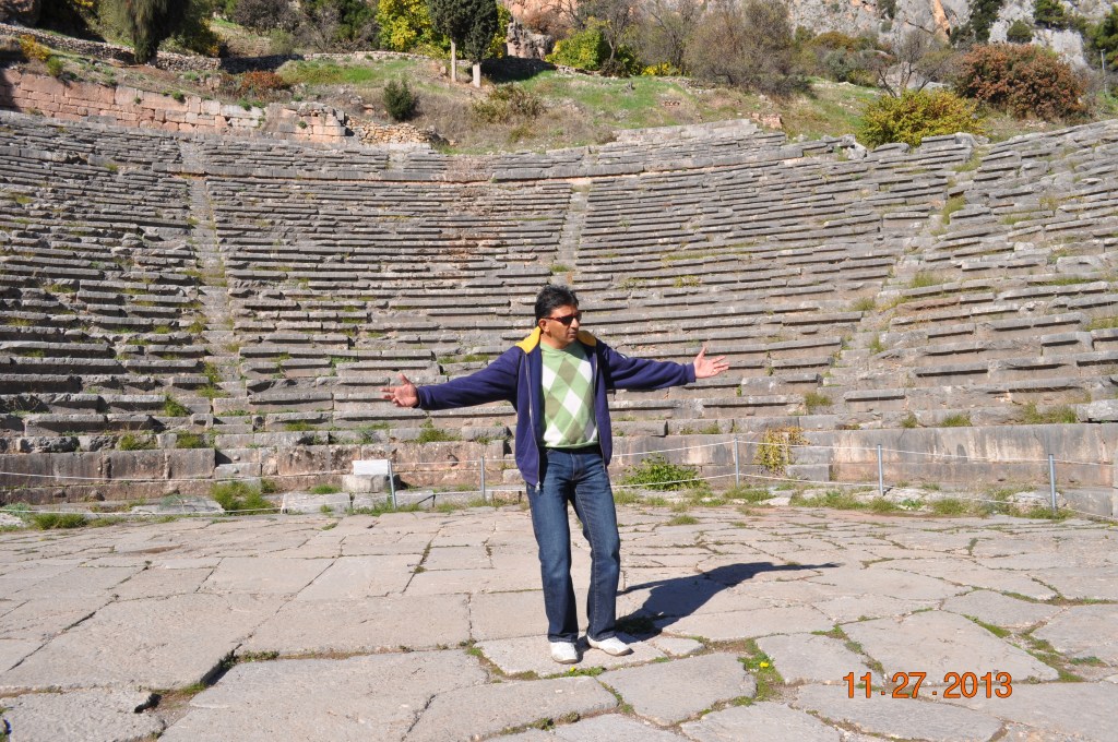 The ruins of Delphi hide great knowledge